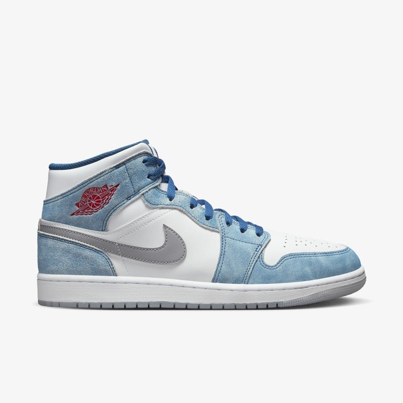 Aj1 best sale blue suede